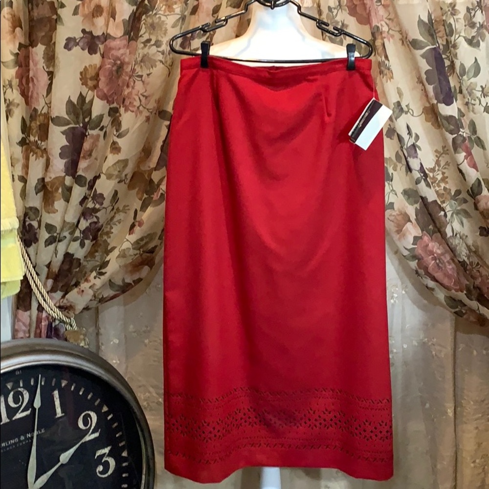 Floor length skirt